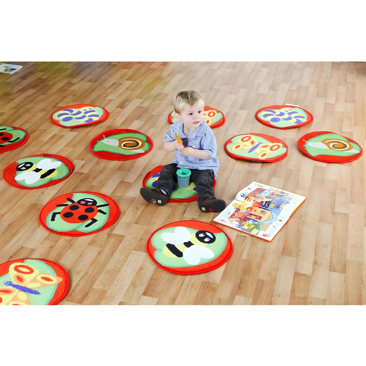 Kit For Kids Insects Carpet Set of 14塊套裝 昆蟲迷你地墊組