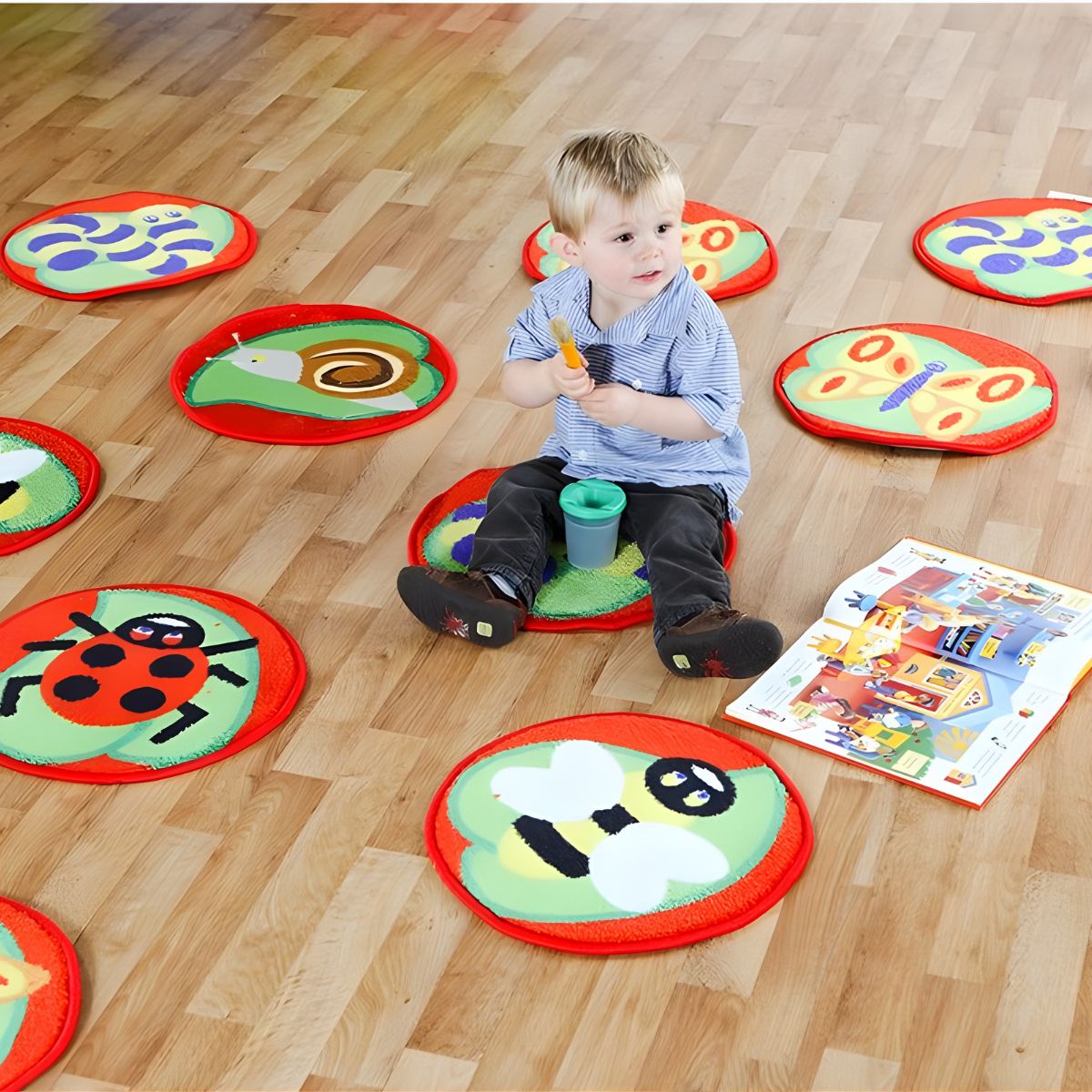 Kit For Kids Insects Carpet Set of 14塊套裝 昆蟲迷你地墊組