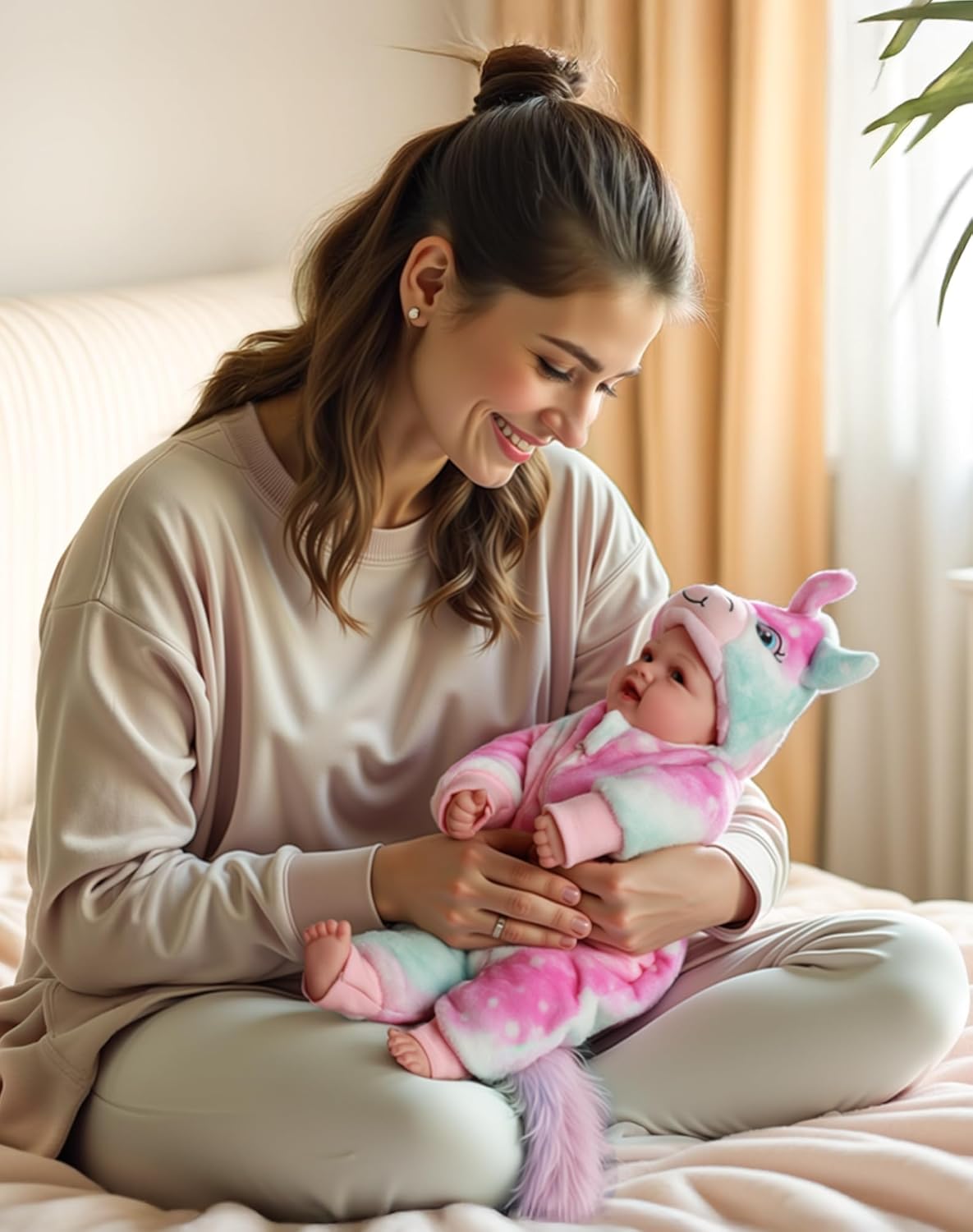 17-inch Large Realistic Cute Soft Body Baby Doll 寶寶娃娃 17 吋 真實可愛軟身娃娃