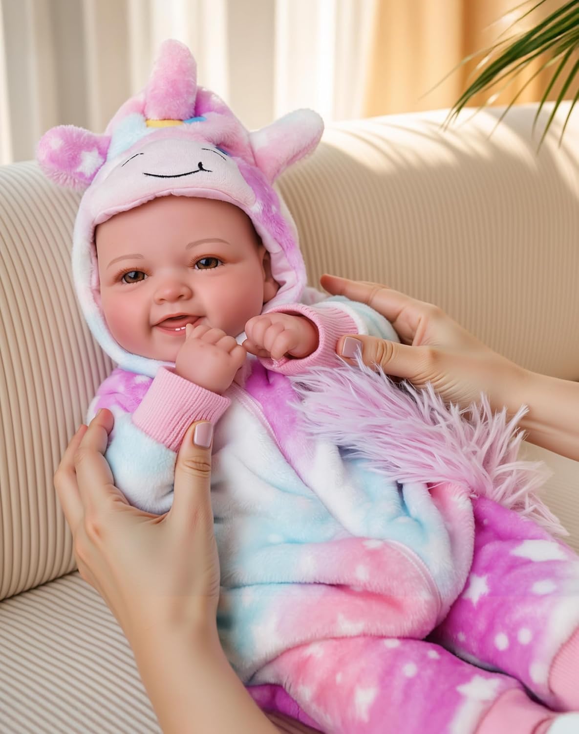 17-inch Large Realistic Cute Soft Body Baby Doll 寶寶娃娃 17 吋 真實可愛軟身娃娃