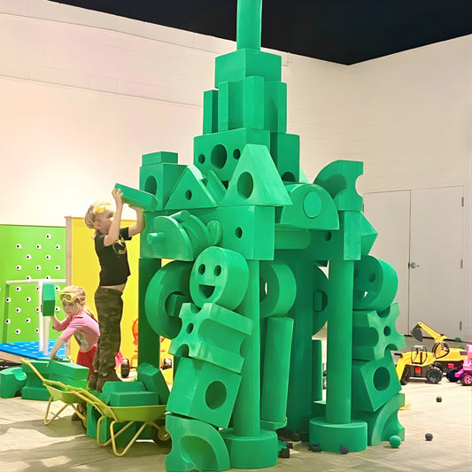 Big Green Blocks 巨型綠色 EVA 泡沫積木組合 ASTM & CPSIA Safety Approval