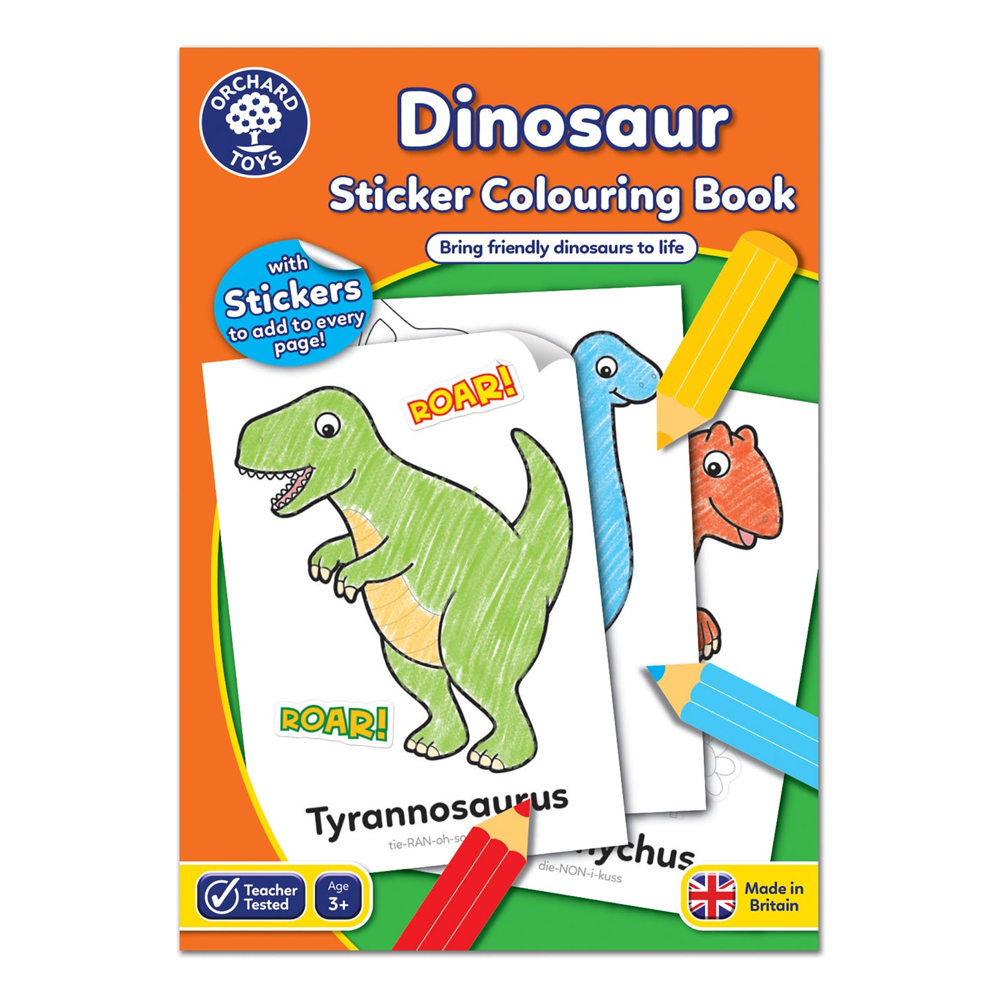 Orchard Toys Dinosaurs Colouring Book