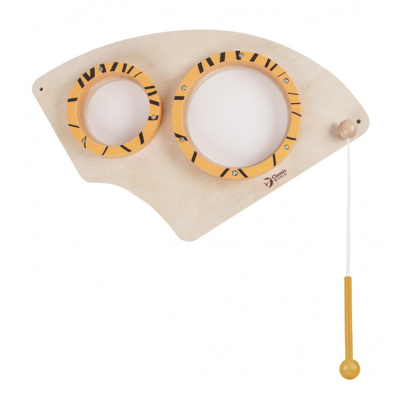 Wall Element Tiger Drum Musical Board 老虎擊鼓音樂牆面遊戲板