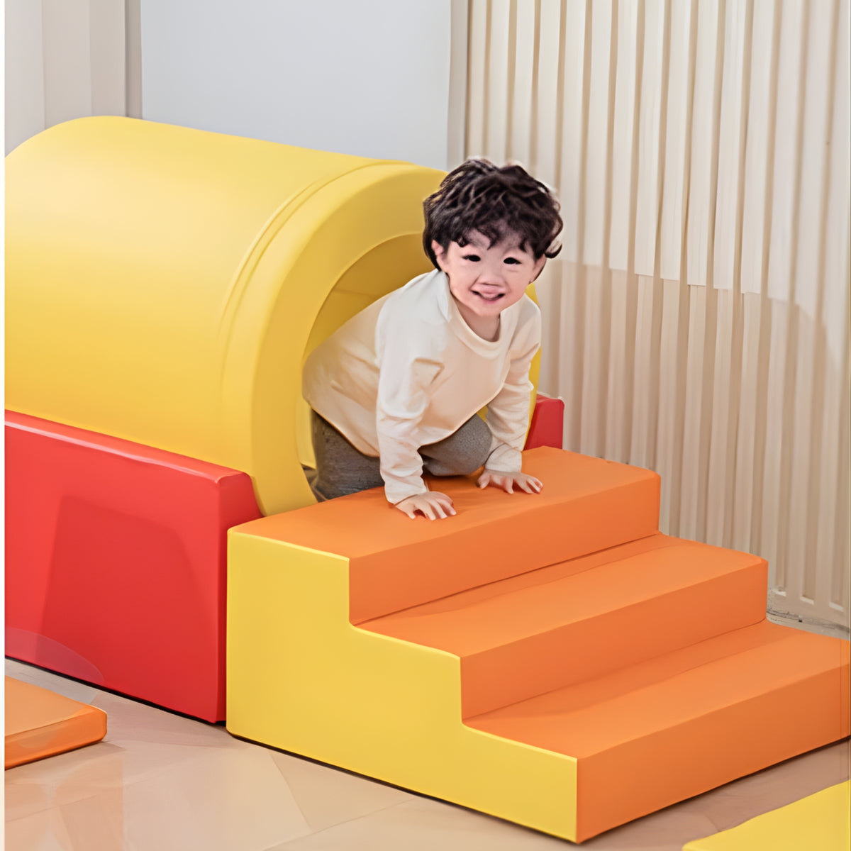 Climb & Play Soft Blocks ROY Color Set of 22 件 可自由組合 紅橙黃三色 感統體能訓練組合