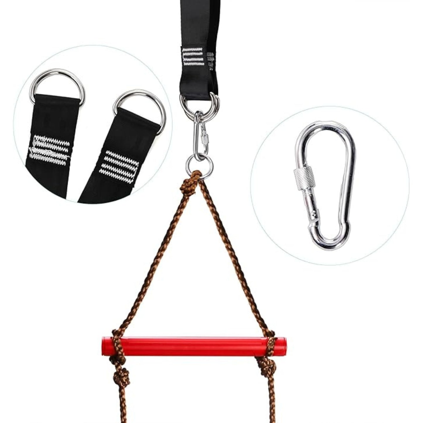 Climbing Rope Ladder 2m Max Load 100KG CPC Safety Approval 兒童安全攀爬繩梯