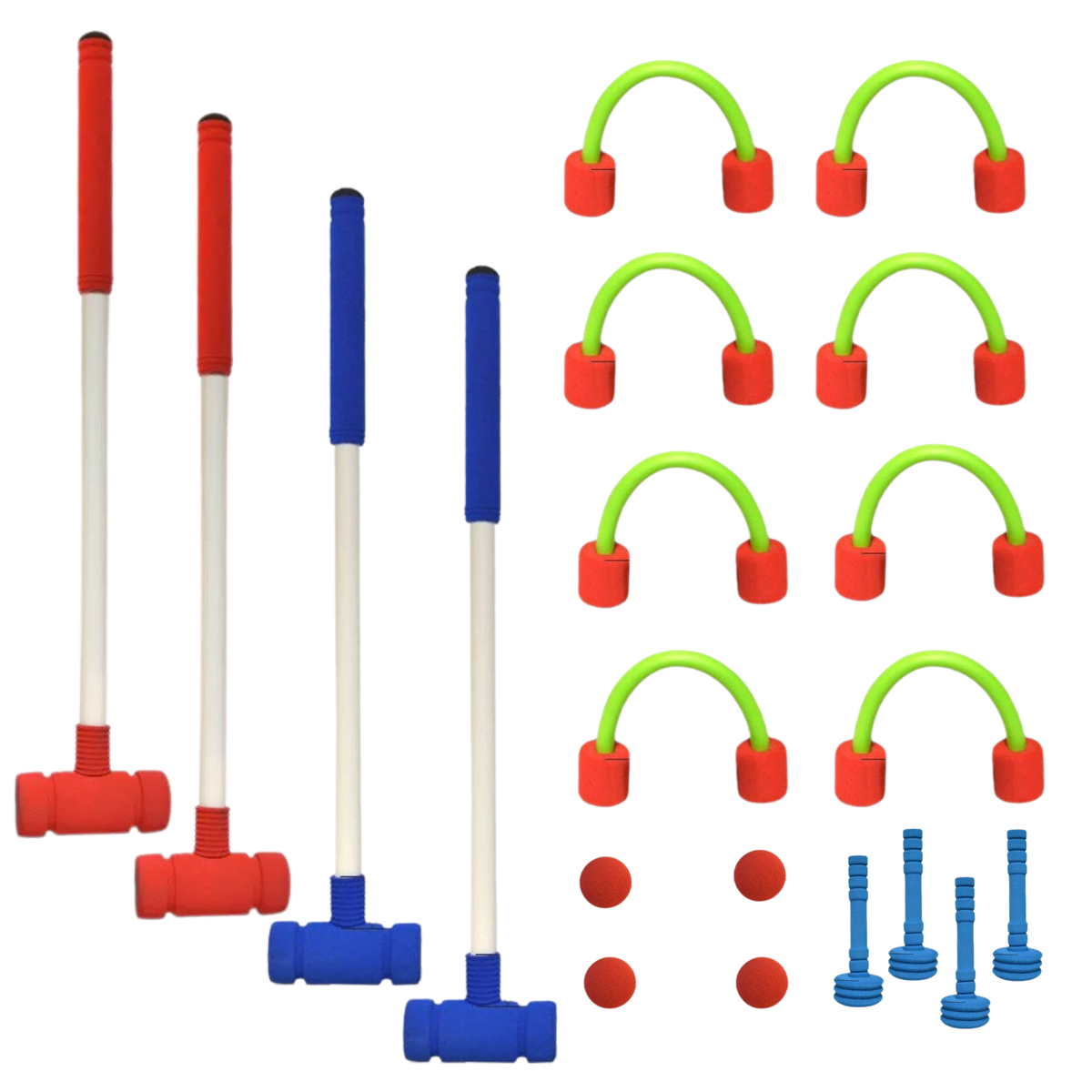 Soft Foam Croquet Play Set Color Random 軟體槌球套裝 顏色隨機