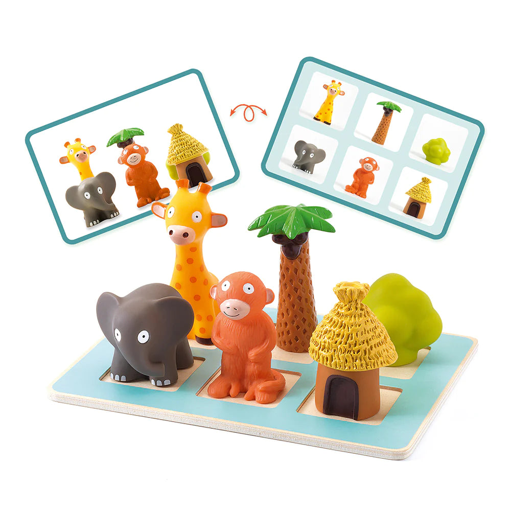 DJECO Spacio Spatial Cognition Games 空間認知遊戲