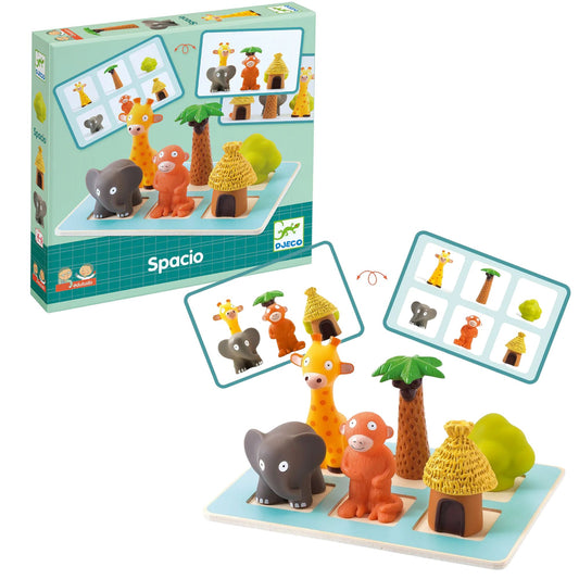 DJECO Spacio Spatial Cognition Games 空間認知遊戲