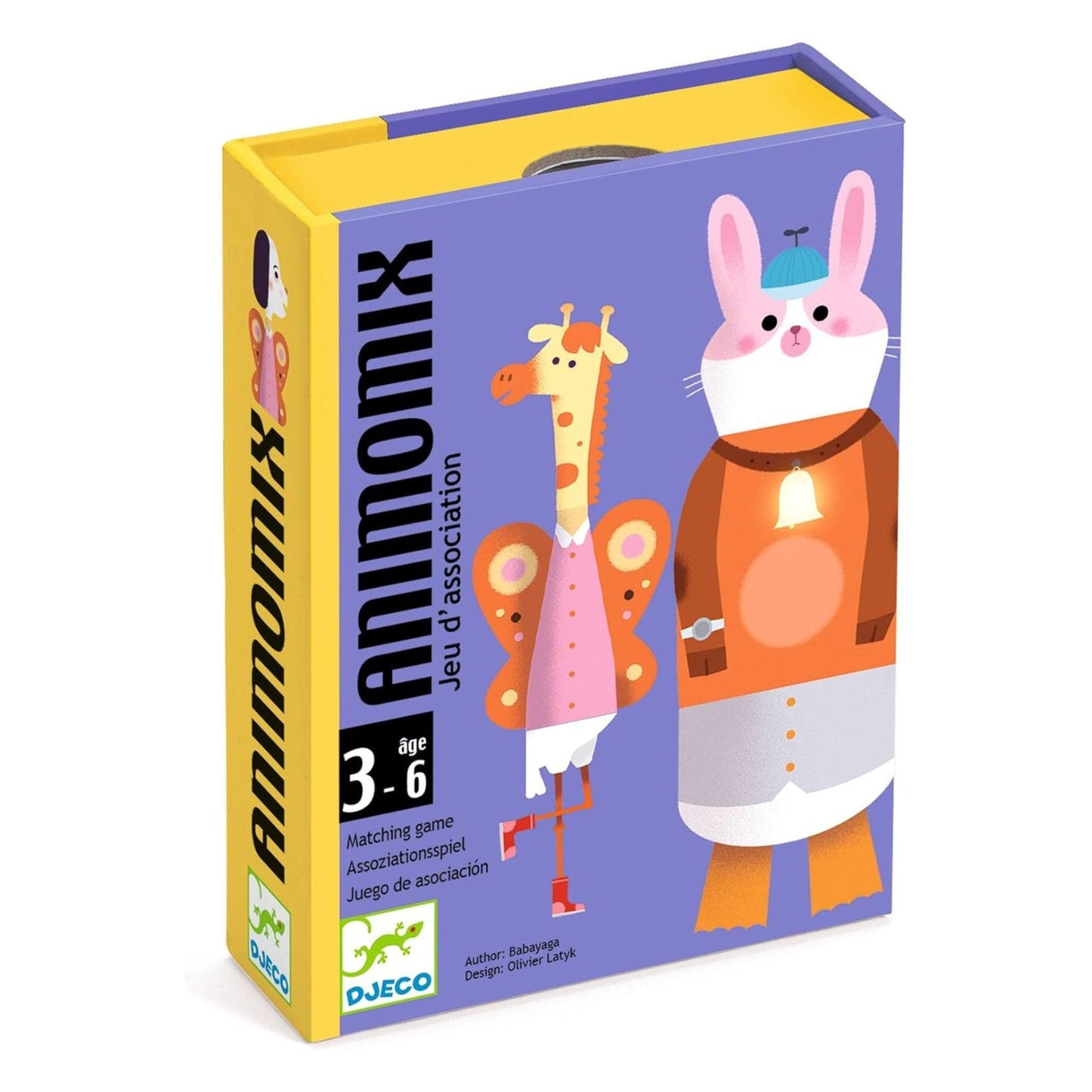 Djeco Animomix Animal Matching & Mixing Logic Game 動物瘋狂配對 邏輯排列與視覺觀察遊戲