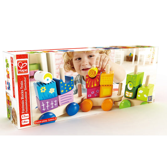 Hape Fantasia Blocks Train  奇幻小火車