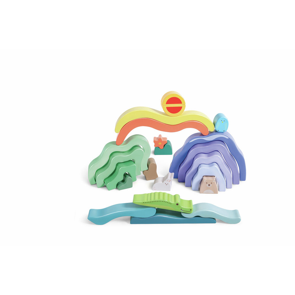 Hape Nature Scene Stacking Blocks  自然場景積木