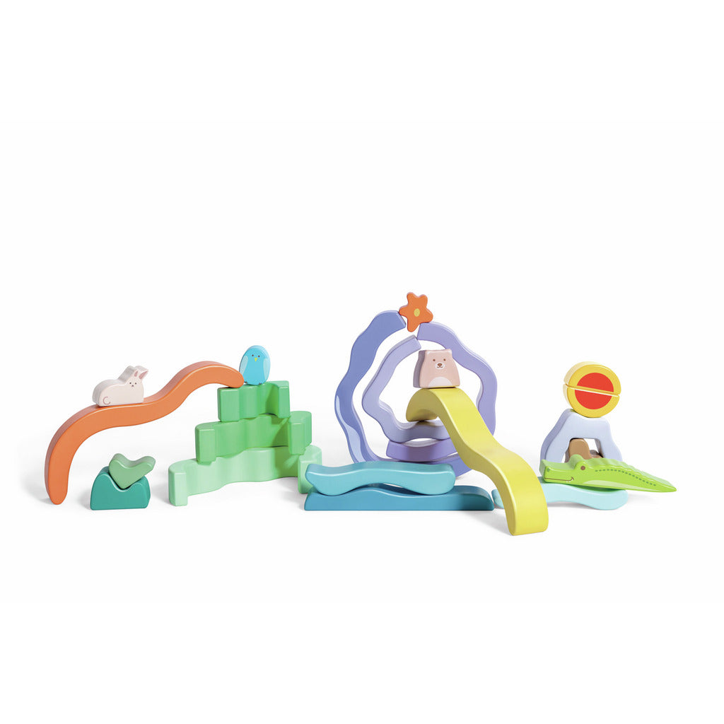 Hape Nature Scene Stacking Blocks  自然場景積木