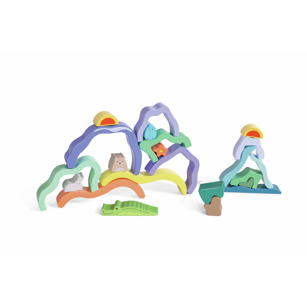 Hape Nature Scene Stacking Blocks  自然場景積木