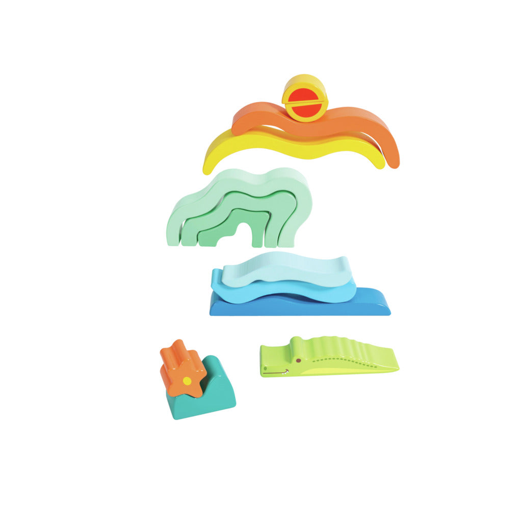 Hape Nature Scene Stacking Blocks  自然場景積木