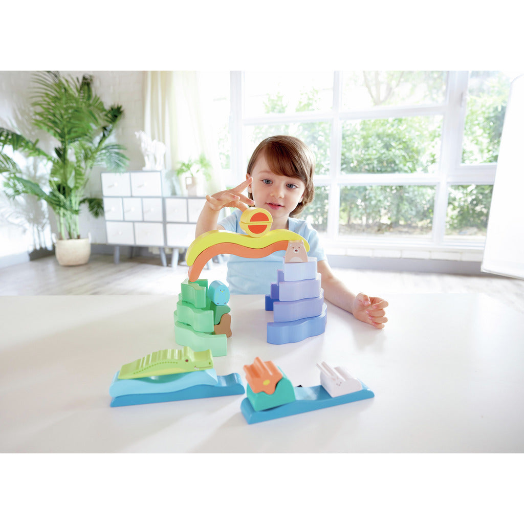 Hape Nature Scene Stacking Blocks  自然場景積木