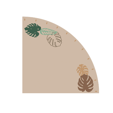 Kindergarten Carpet Brown Nature