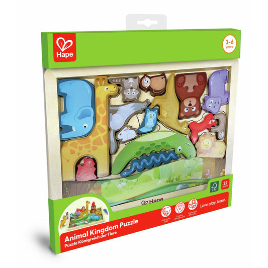 Hape Animal Kingdom Puzzle 動物王國拼圖