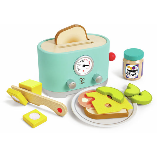 Hape Ding & Pop-up Toaster 叮噹和彈出式烤麵包機