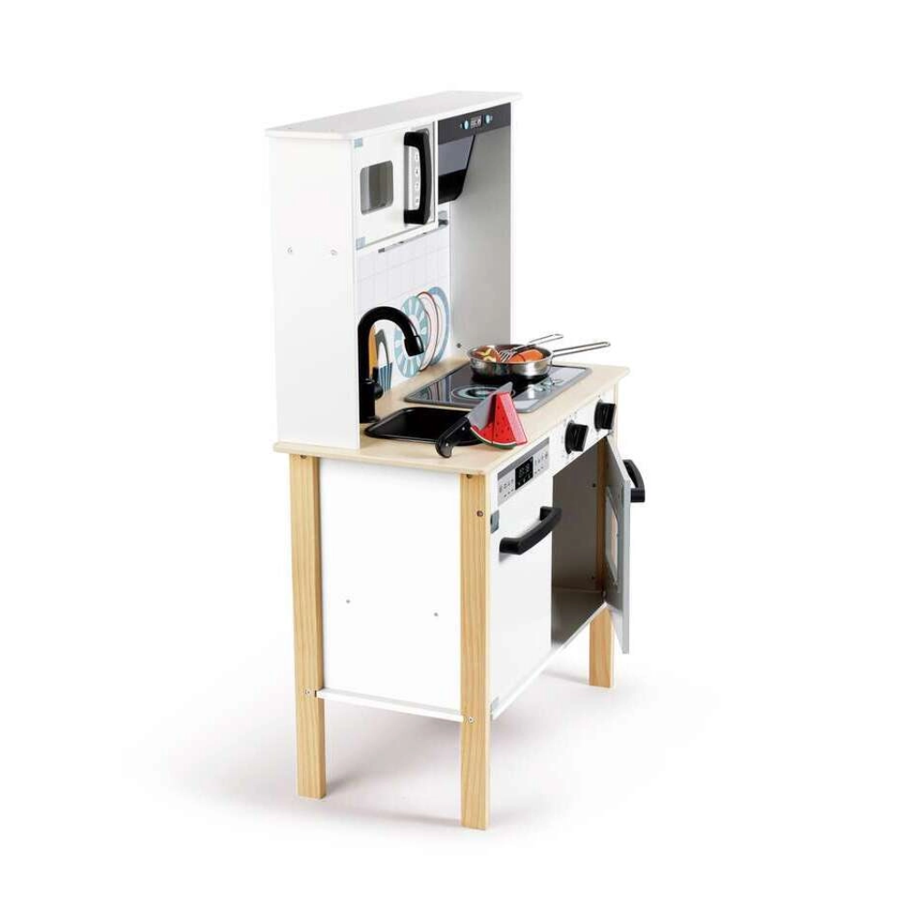 Hape Modern Smart Kitchen 語音燈光互動玩具廚房