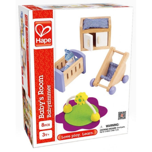 Hape E3459 Baby's Room 嬰兒房玩具組