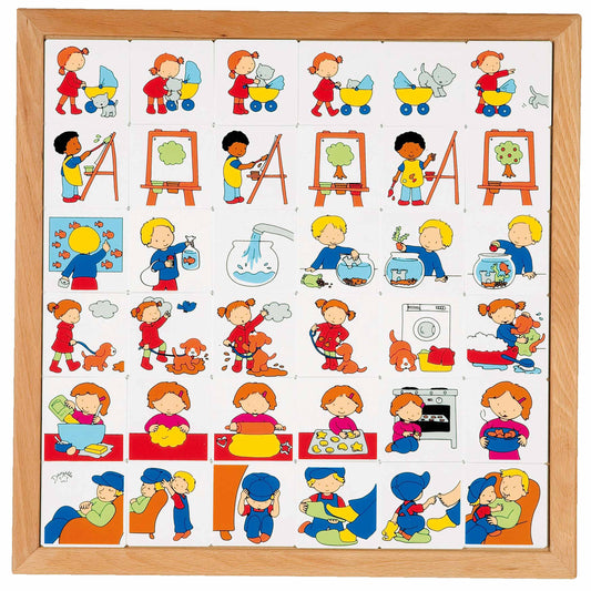 Educo Logic 邏輯卡片拼圖遊戲