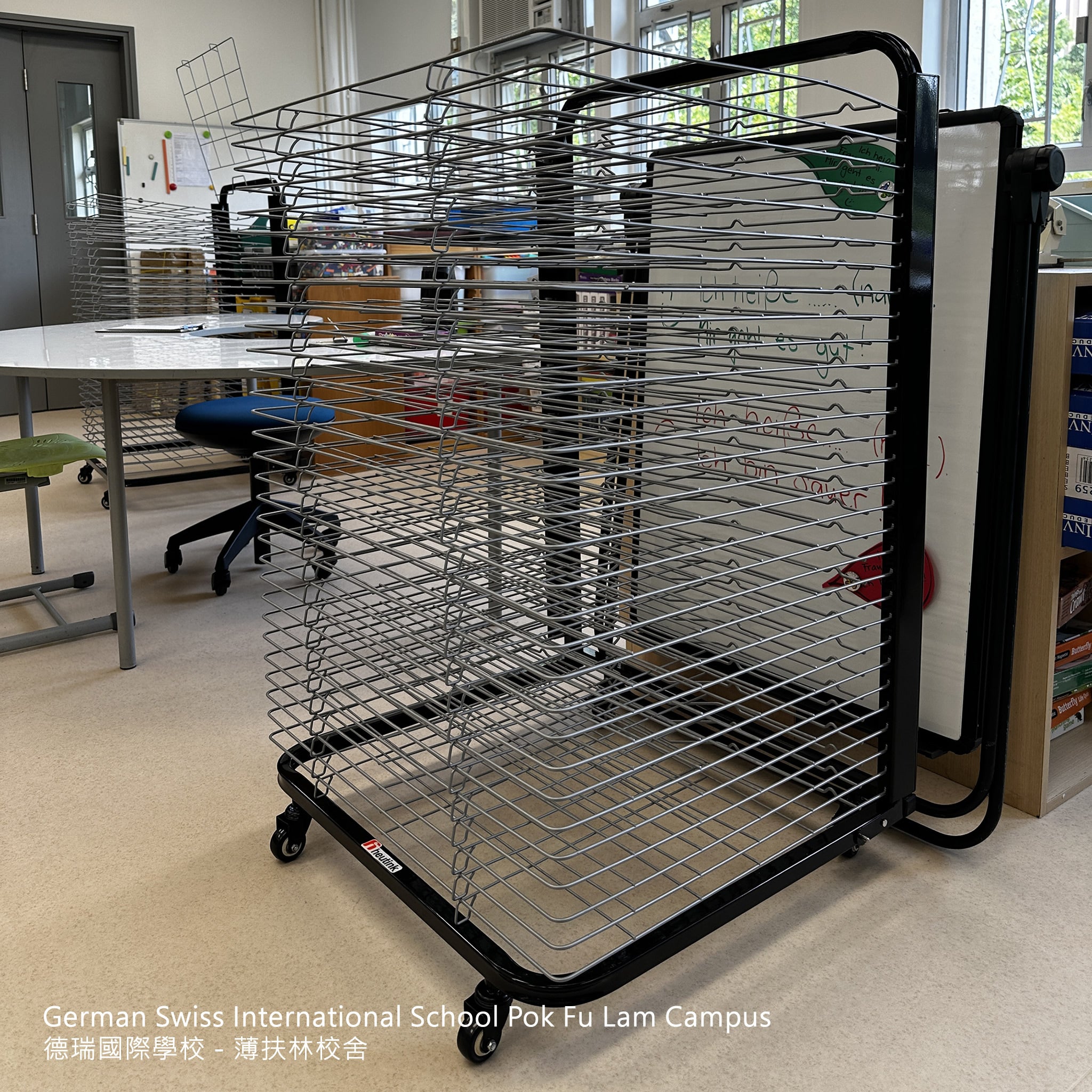 Educo Heutink A2 Drying Rack Movable 30 Racks A2 晾畫架 30層 – MY SCHOOL BUS