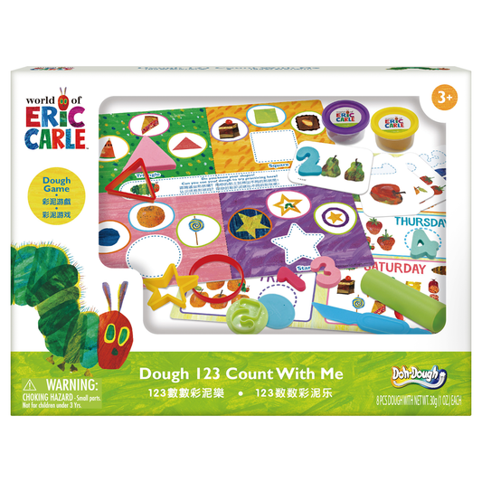 Eric Carle Dough 123 Count With Me 123數數樂