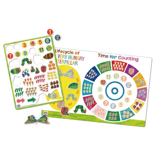 Eric Carle Magnetic Book - Time For Counting 磁貼遊戲 -  數數時間