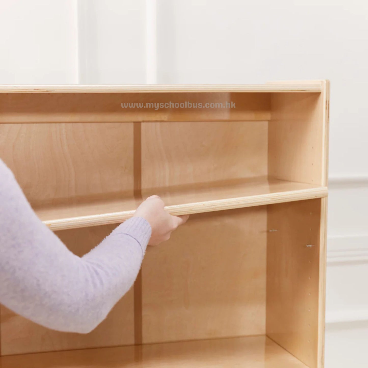 ECR4Kids Wooden Classic Bookcase with Adjustable Shelves 木製經典書架-配備可調式層板