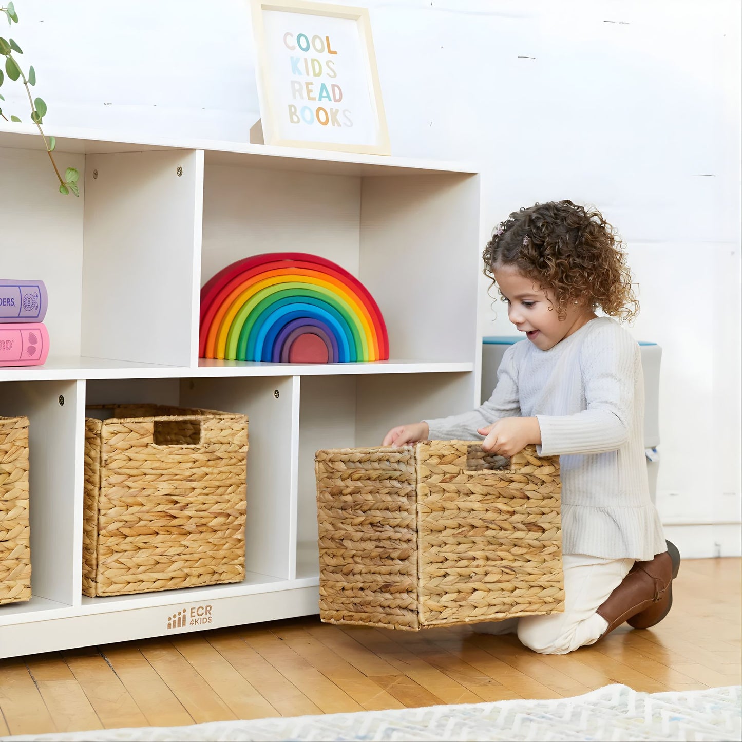 ECR4Kids 5-Compartment Mobile Storage Cabinet 五格移動式幼兒儲物櫃