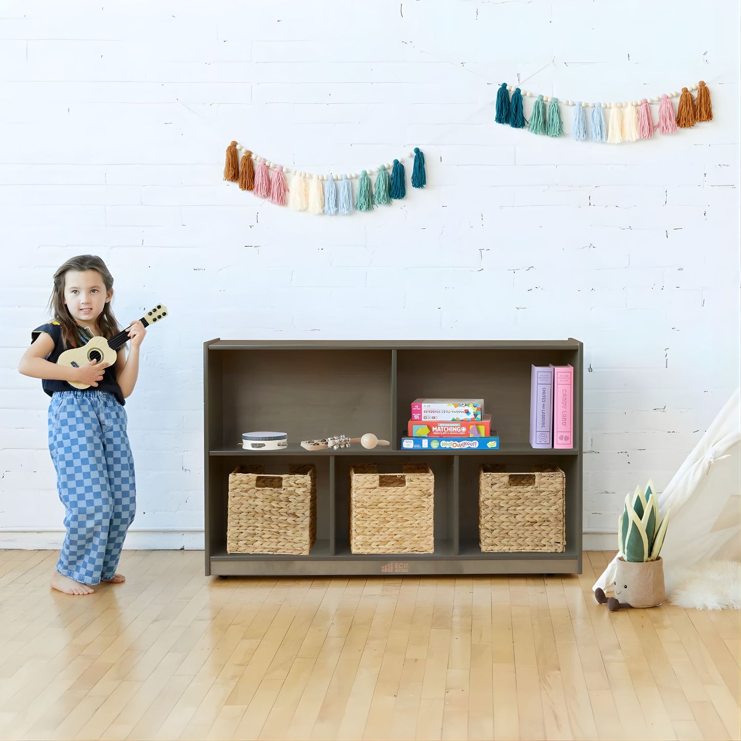 ECR4Kids 5-Compartment Mobile Storage Cabinet 五格移動式幼兒儲物櫃