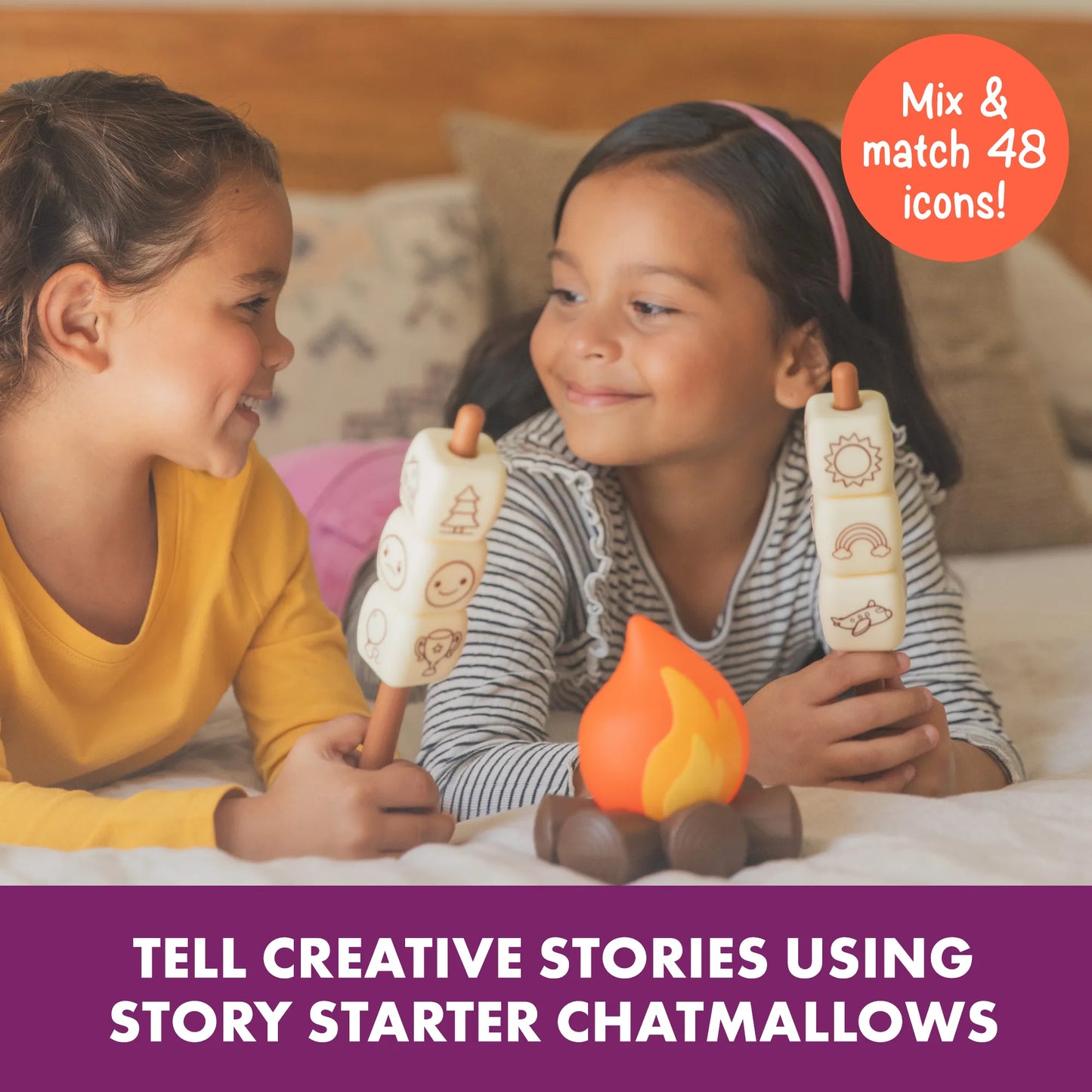 Educational Insights Campfire Chatmallows 看圖表達遊戲