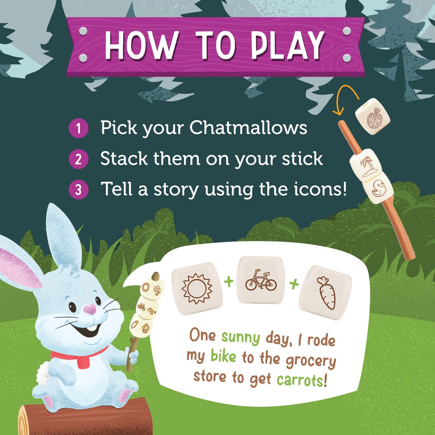 Educational Insights Campfire Chatmallows 看圖表達遊戲