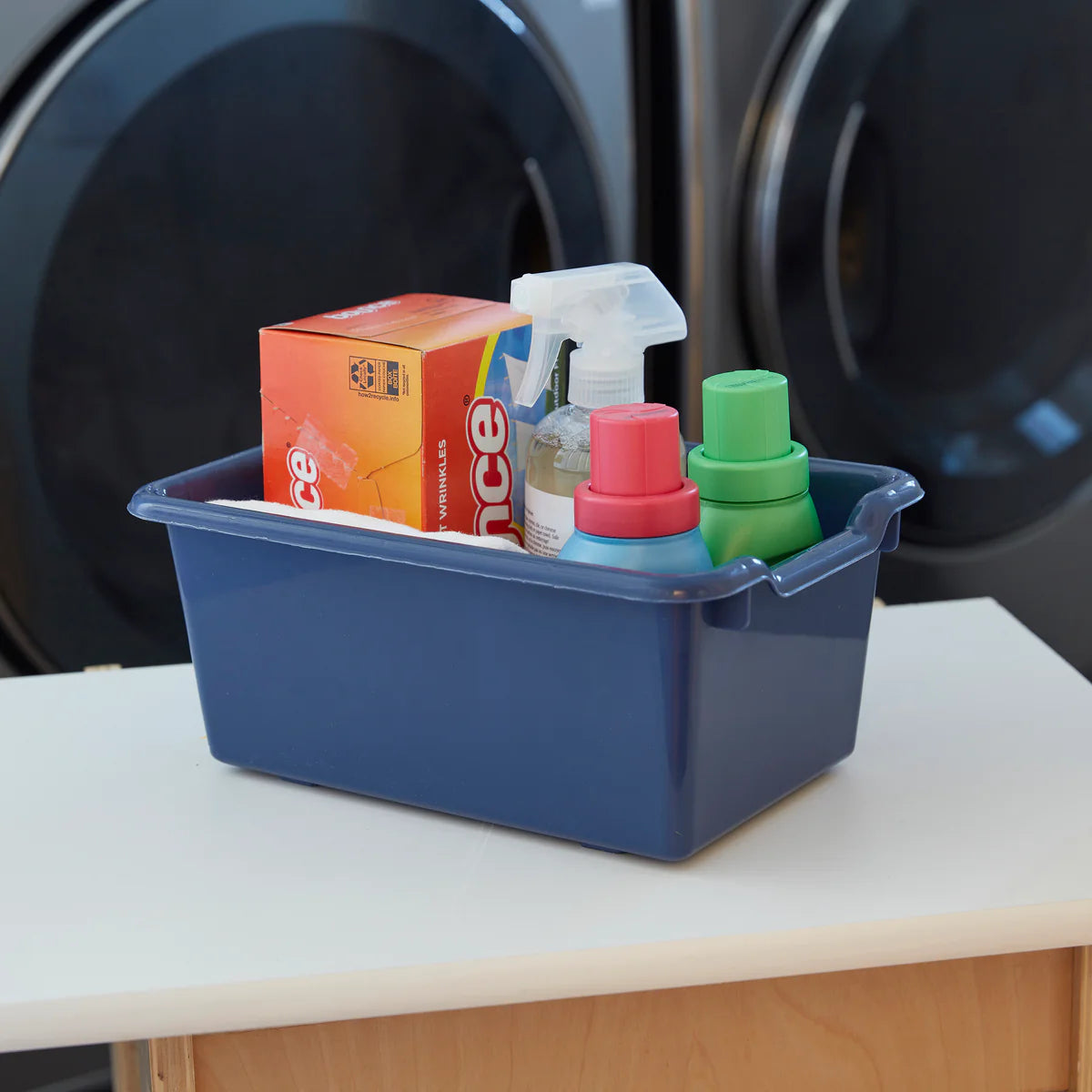 Scoop Front Storage Bin 240*203*127mm Set of 6 可疊塑料儲物箱