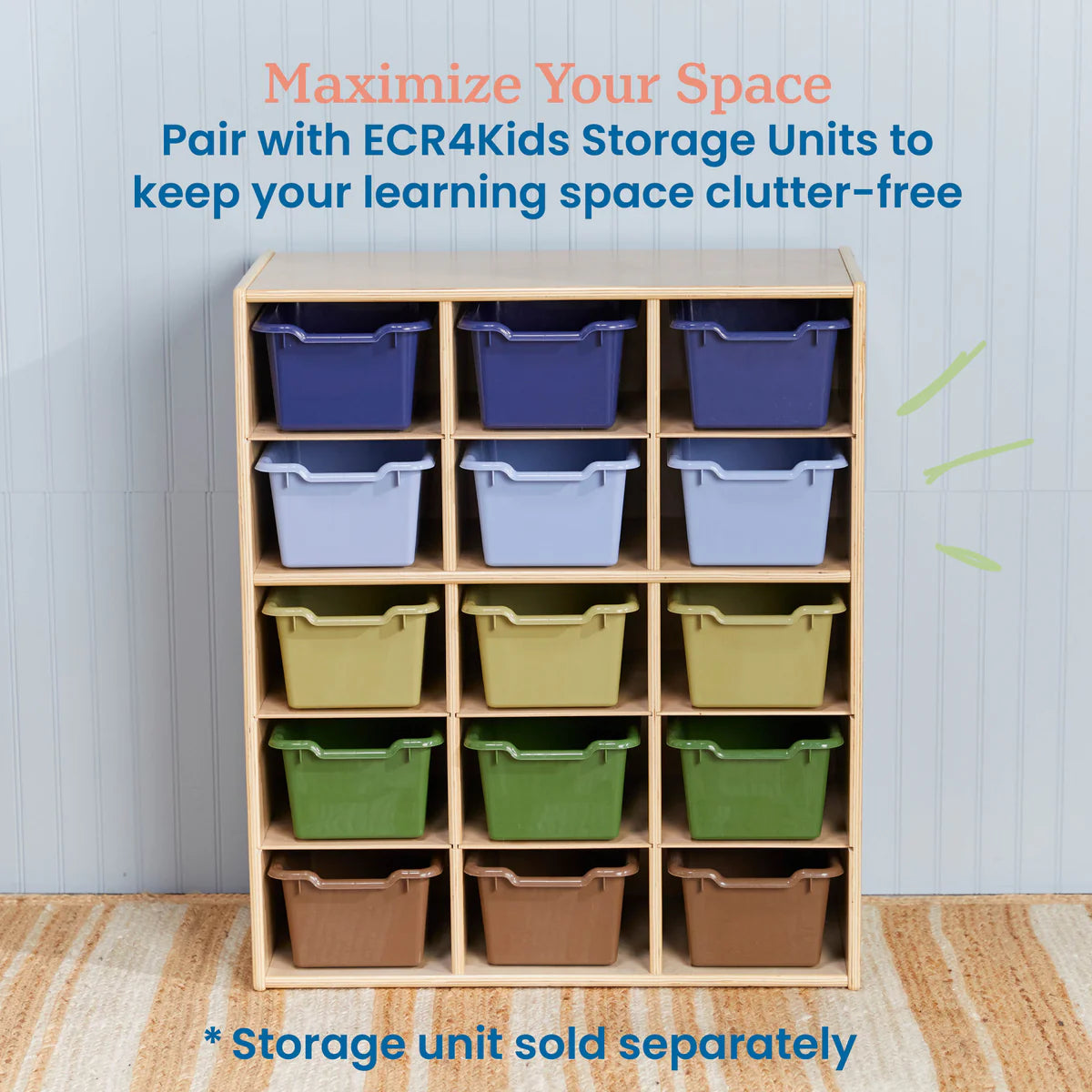 Scoop Front Storage Bin 240*203*127mm Set of 6 可疊塑料儲物箱
