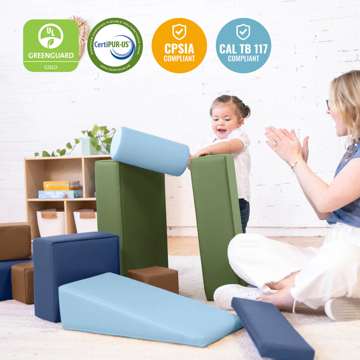 SoftZone Soft Builder Blocks Set of 16件 建築積木套裝