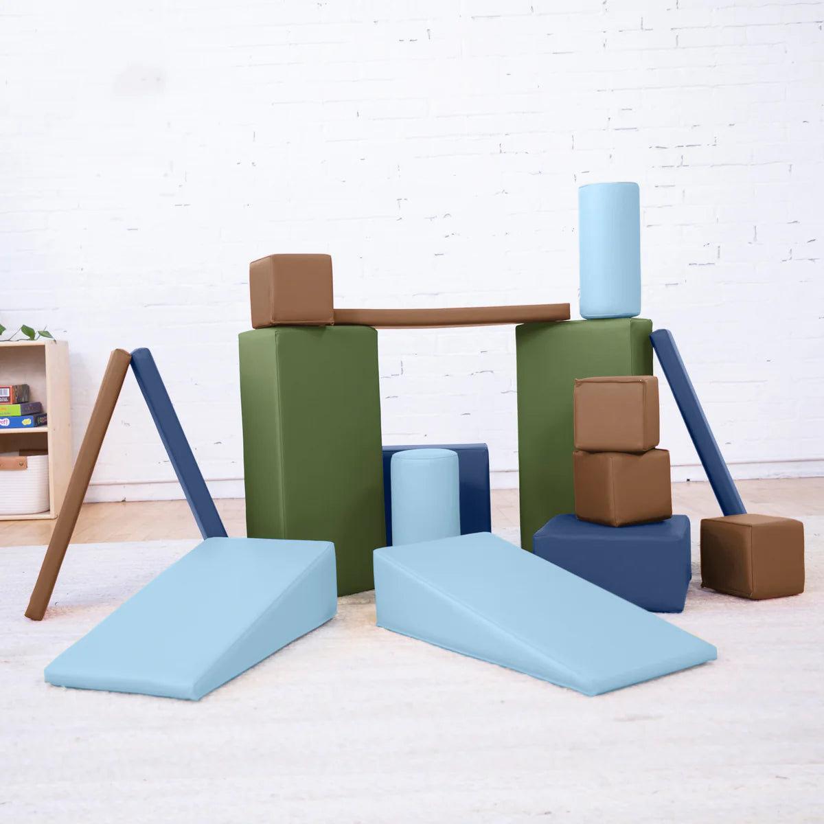 SoftZone Soft Builder Blocks Set of 16件 建築積木套裝