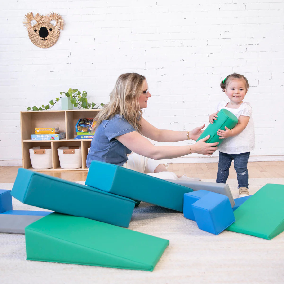 SoftZone Soft Builder Blocks Set of 16件 建築積木套裝