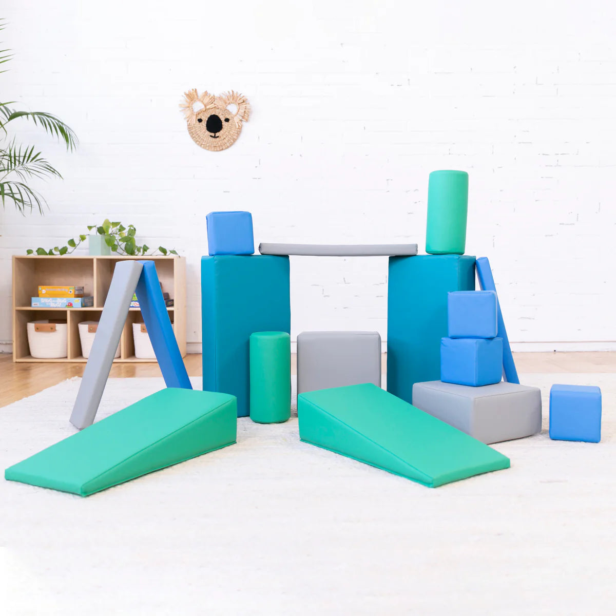 SoftZone Soft Builder Blocks Set of 16件 建築積木套裝