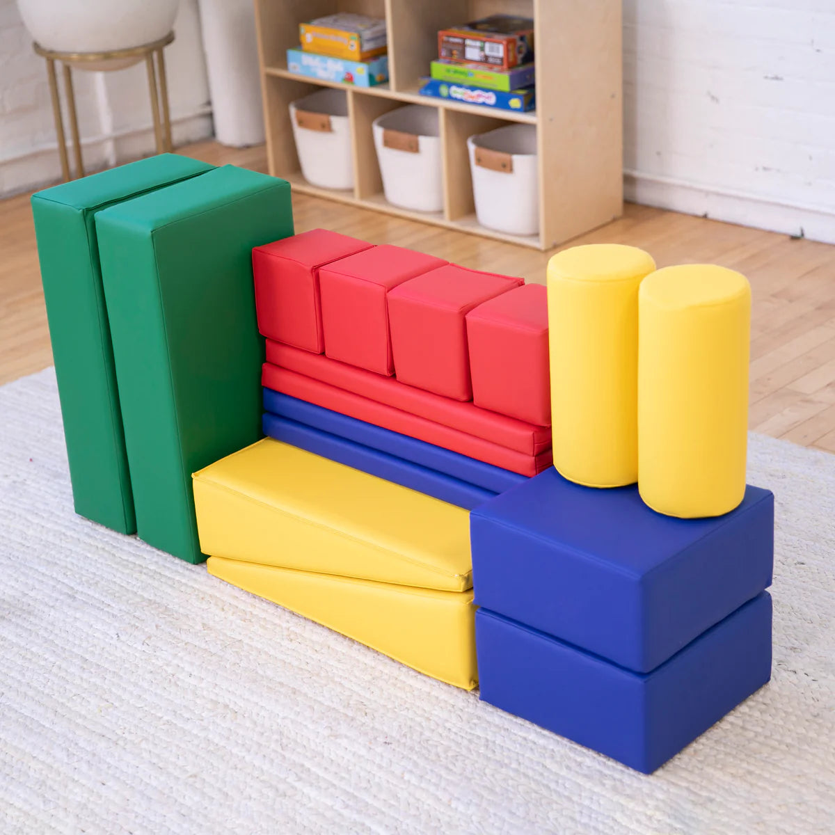 SoftZone Soft Builder Blocks Set of 16件 建築積木套裝