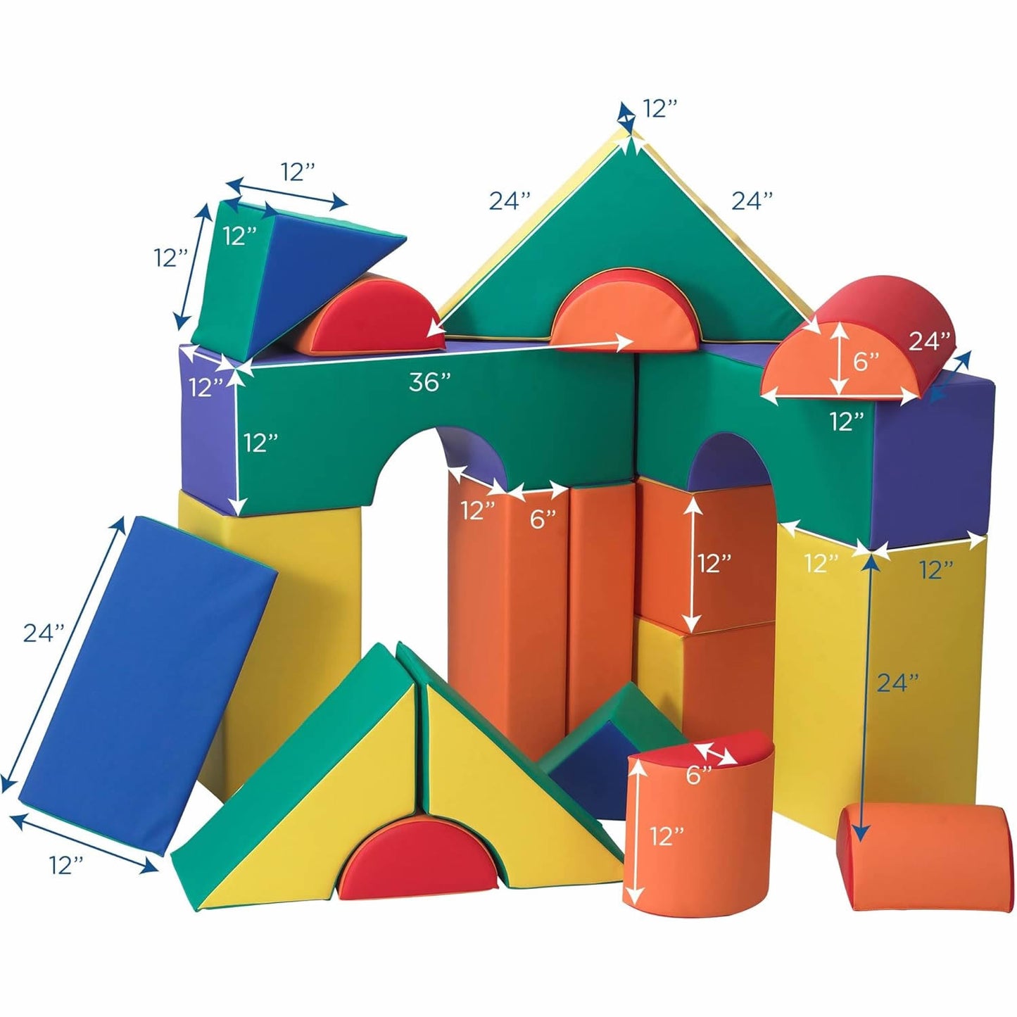 SoftZone Soft Builder Blocks Set 巨型建構軟積木套裝
