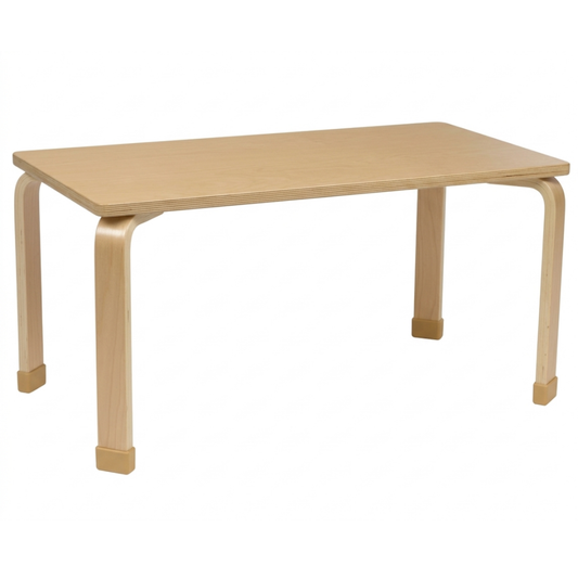 ECR4Kids Rectangle Bentwood Play Table 長方形彎木腿學習桌