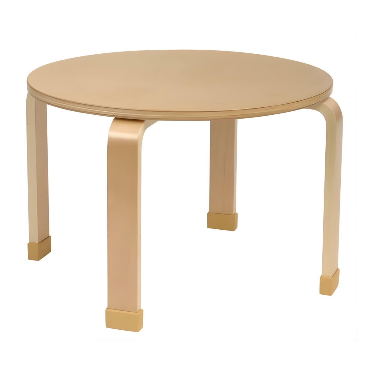 ECR4Kids Round Bentwood Play Table 圓形彎木腿學習桌
