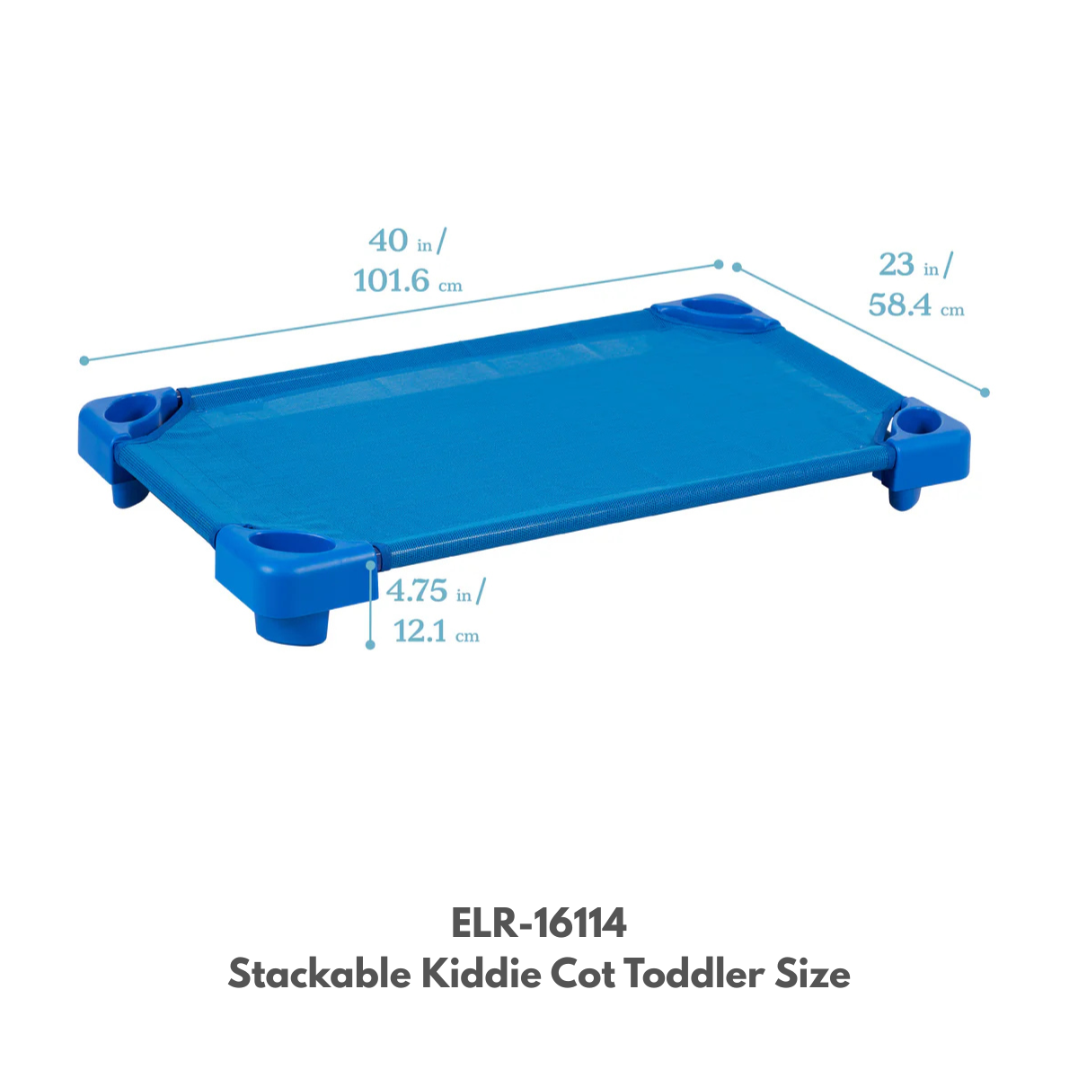 ECR4Kids Stackable Kiddie Cot 可堆疊幼兒床