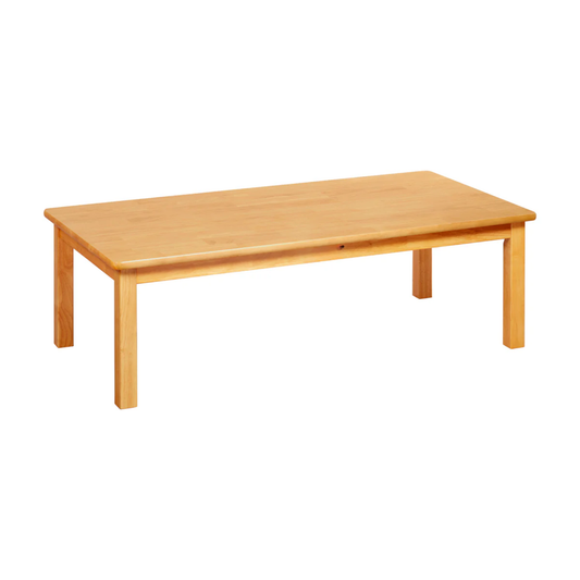 ECR4Kids Rectangle Table with Hardwood Leg 實木腿長方桌 61x122cm