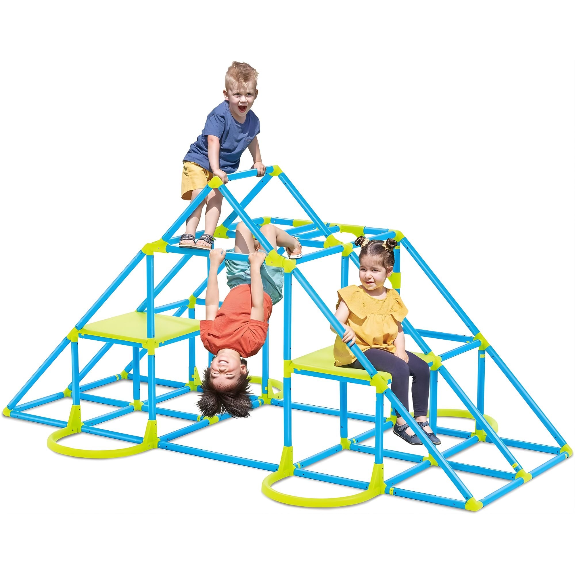 Mega Pyramid Monkey Bars-Versatile Climbing Tower 巨型金字塔攀爬架-多功能兒童猴子桿組合 ...