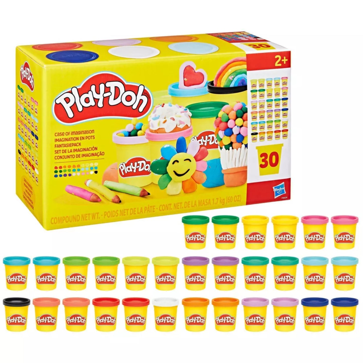 Play-Doh Case of Imagination Pack of 30 培樂多趣味創意彩泥30個套裝