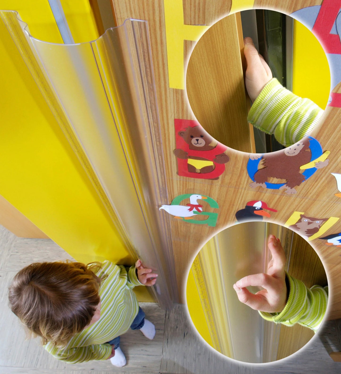 Arte Viva Finger Alert 110° L1.5m  兒童防夾手門縫防護門盾 長1.5米