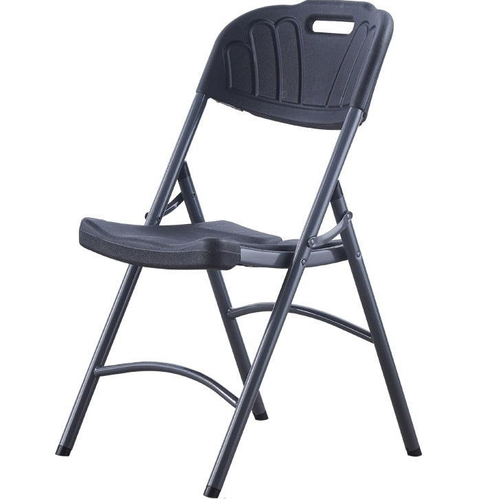 KC Comfy Plastic Folding Chairs for Indoor and Outdoor