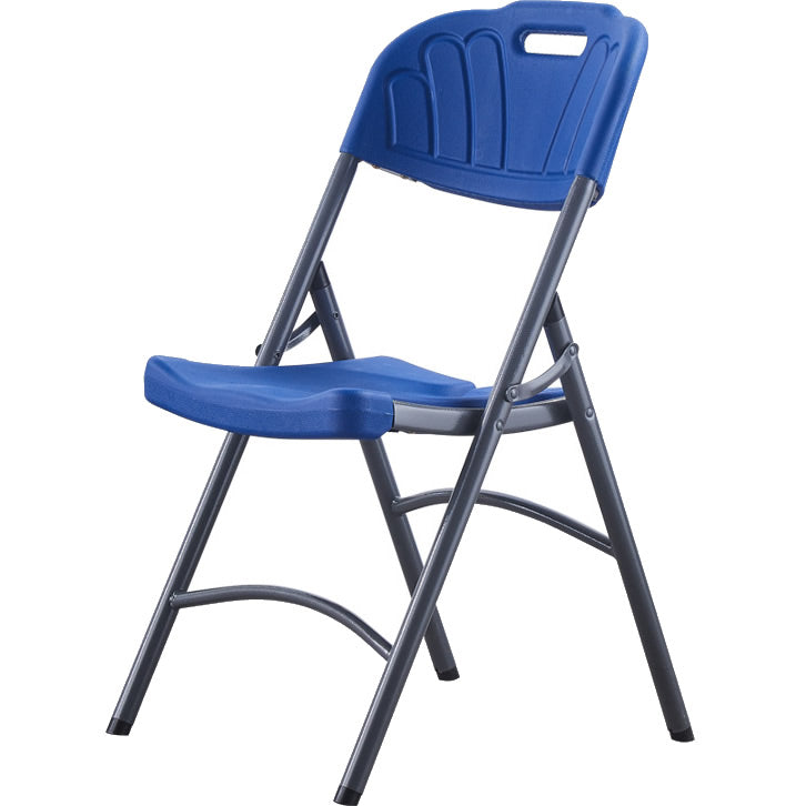 KC Comfy Plastic Folding Chairs for Indoor and Outdoor